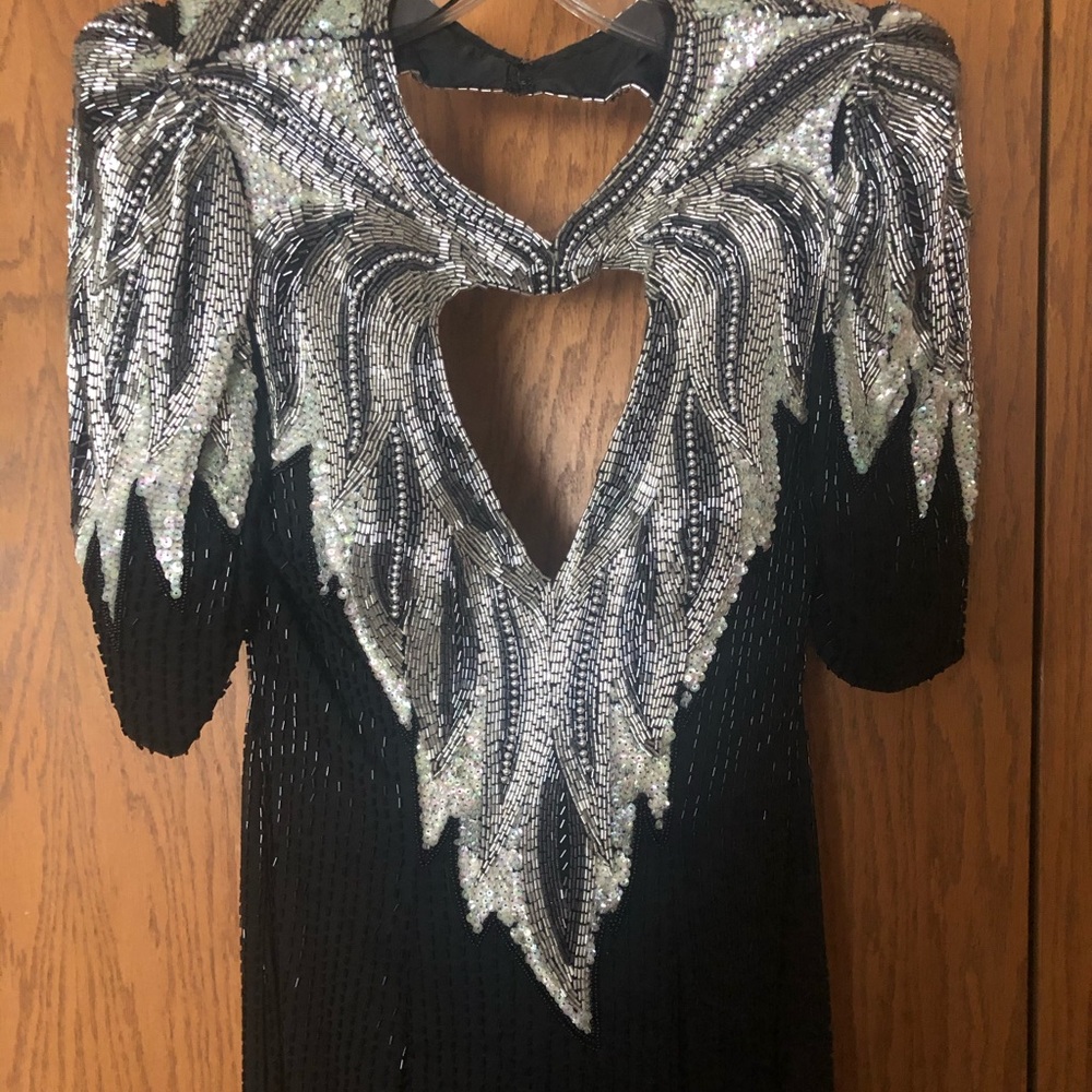 ALYCE DESIGN BEADED GOWN